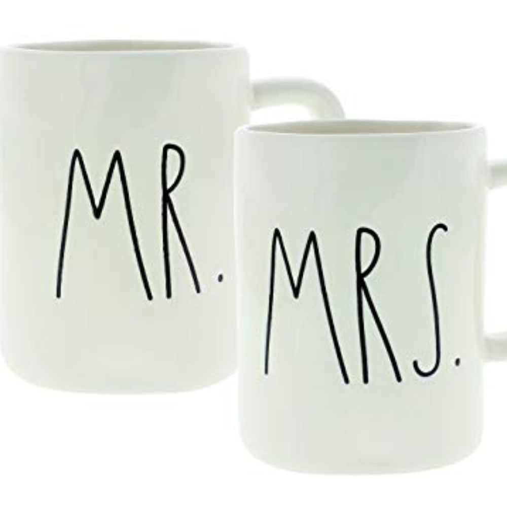 Rae Dunn New Mr. & Mrs. Mugs